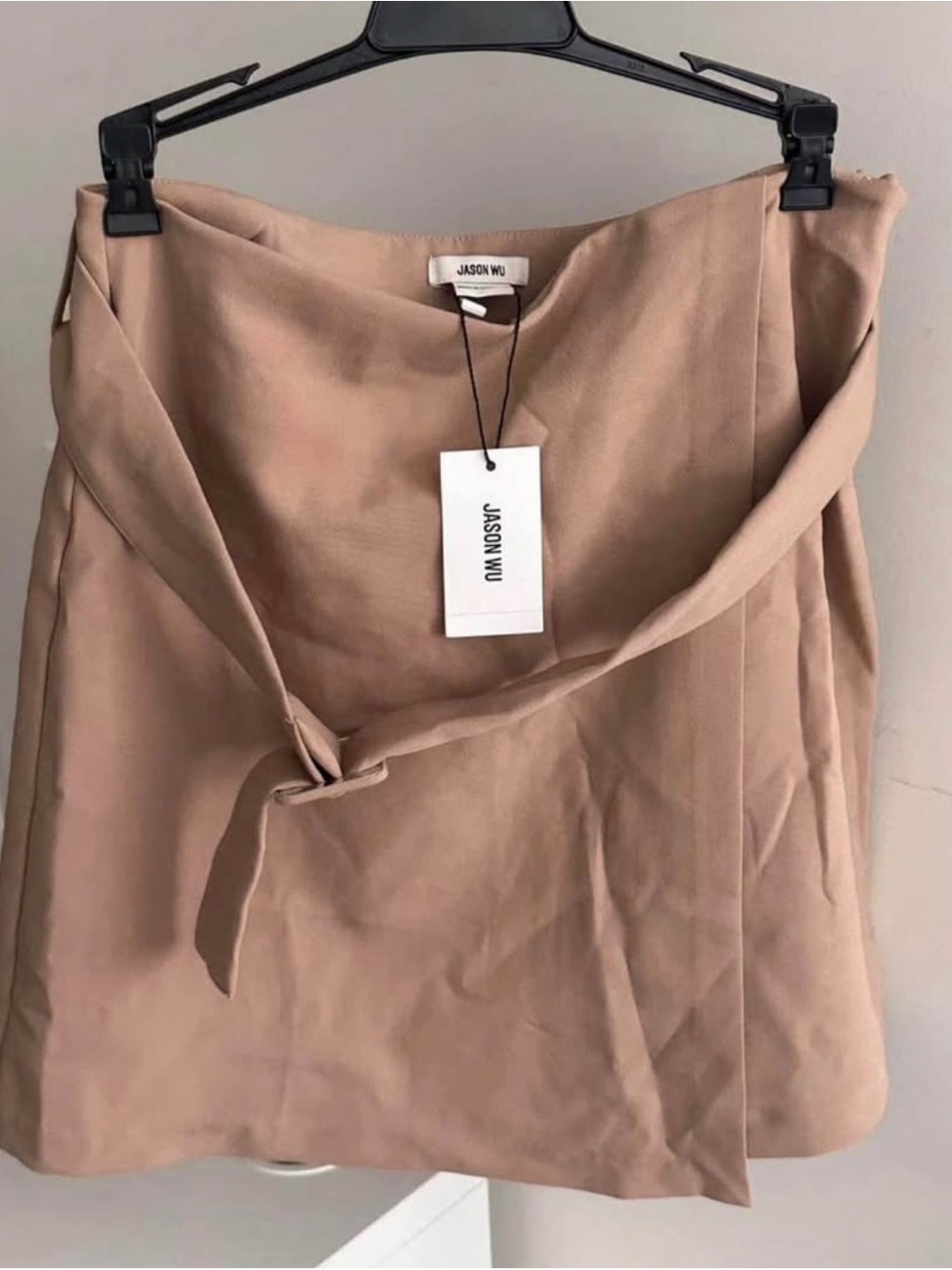 Jason Wu Beige Wrap Skirt